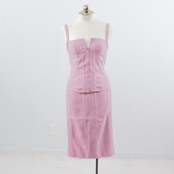 Vintage 90s Narcisco Rodriguez 6 2-Piece Skirt Set - Picture 15 of 15